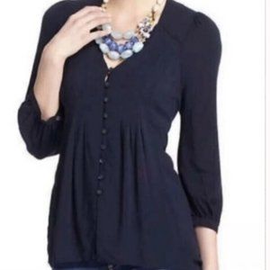 Anthropologie Vanessa Virginia Button-Up Blouse